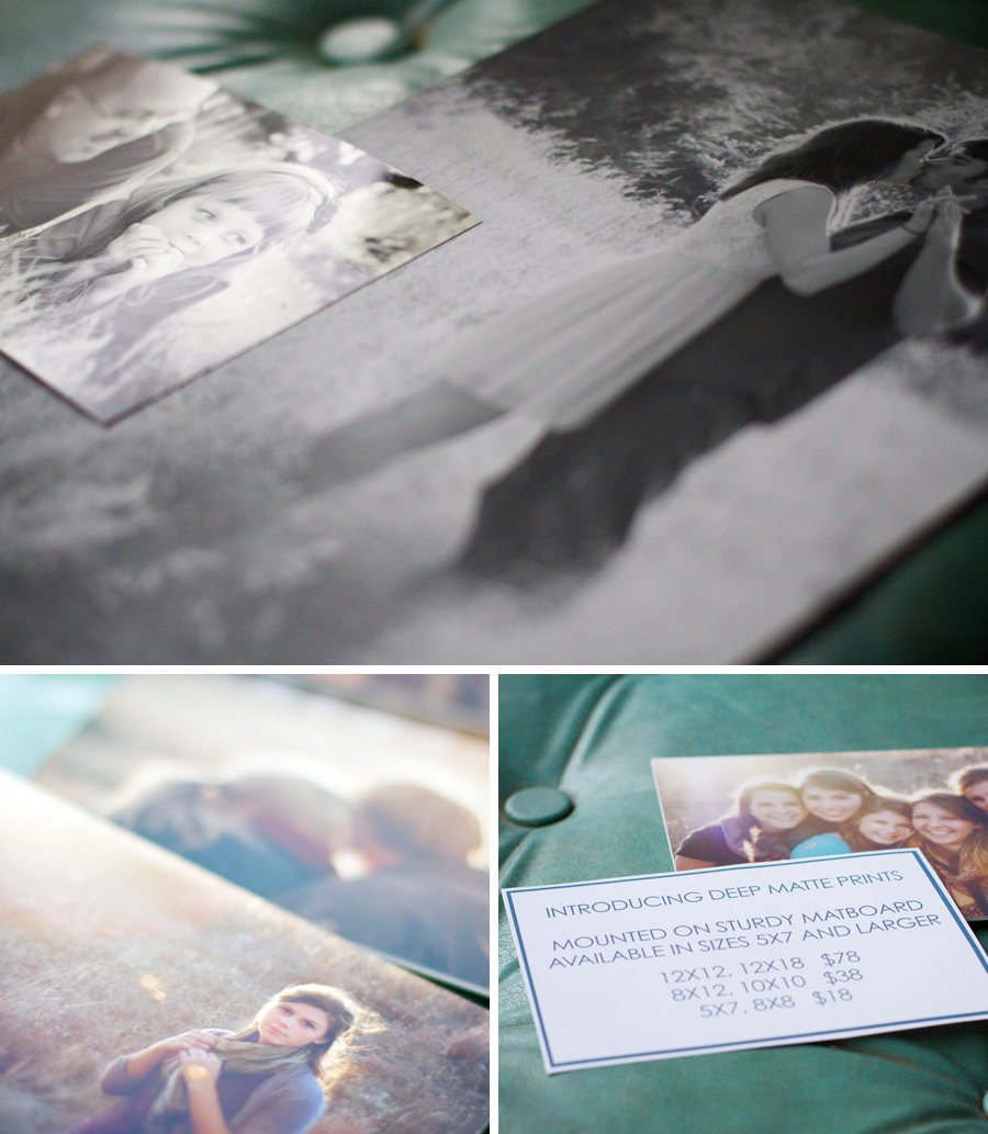 Deep Matte prints are here! Wedding and Portrait Photographer in